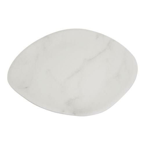 リッジ・ディナーウェア 楕円プレート 53102 マーブル