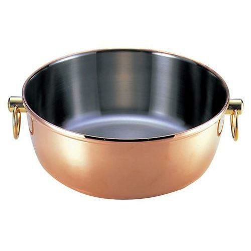 ロイヤルクラデックス 銅メッキ しゃぶしゃぶ鍋CQCW-240C・SC兼用蓋