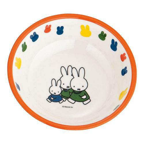 メラミンお子様食器「ミッフィー」 ボール M-3155AAG-R