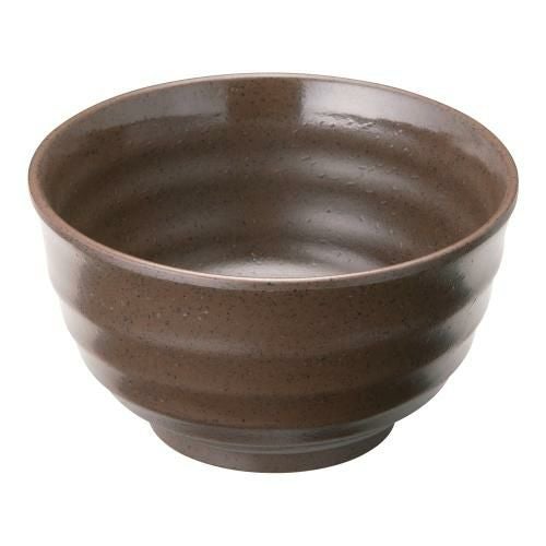 マイン メラミンウェア 茶 飯器 大 M11-578