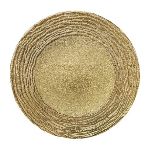 マラケシュ チャージャープレート 28cm ゴールド