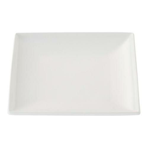 スパッツィオ スクエア プレート 白 (S)6 1/2インチ