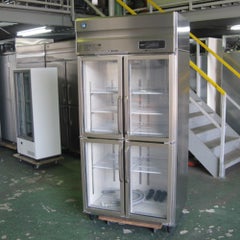 中古】冷蔵リーチインショーケース ホシザキ RS-90AT-4G 幅900×奥行650 