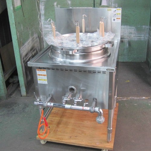 業界最長1年保証】【中古】ガスゆで麺機 北沢産業 KHK-103GD 幅300