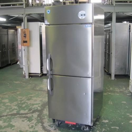業界最長1年保証】【中古】縦型冷凍冷蔵庫 1凍1蔵 ホシザキ HRF-75A 幅