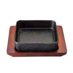 【SN 鉄 ひとり鍋 角】 幅150×奥行150×高さ40(mm)【グループA】