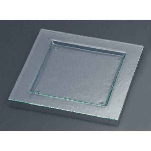 タイガーグラス スクエアプレート320 161-192-01 クリア