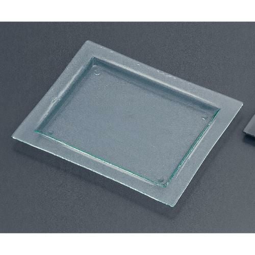 タイガーグラス レクタンギュラープレート 061-192-12 クリア