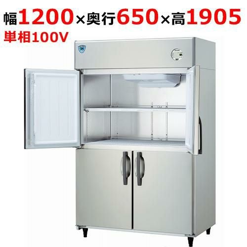LNXA-1261SS-N 【大和冷機】縦型冷凍庫 幅1200×奥行650×高さ1905(mm)単相100V