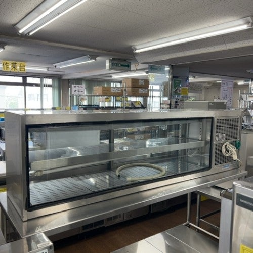 【業界最長1年保証】【中古】冷蔵ショーケース 大穂製作所 OHS-PX-1800(特) 幅1800×奥行400×高さ515 【立川店在庫】