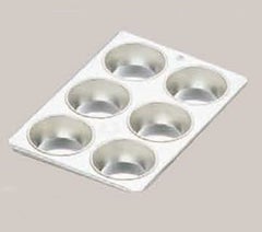FK ブリキ マフィン型 #98カップ 6ヶ付