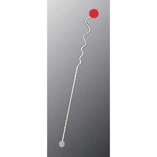 18-8 カプリ マドラー 銀 レッド M-95