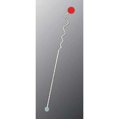 18-8 カプリ マドラー 銀 レッド M-95