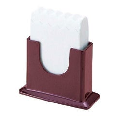 【ナフキン立て ブラウン】 幅125×奥行58×高さ96(mm)【グループA】