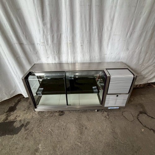 卓上冷蔵ショーケース 大穂製作所 HLAc-1200R-F 幅1200×奥行395×高さ515 【製菓製パン堺センター在庫】