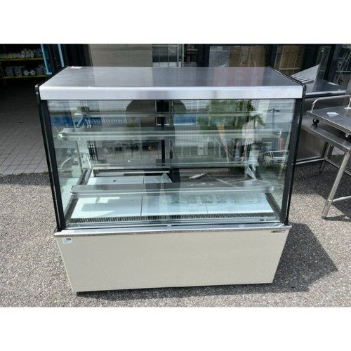 【中古】対面冷蔵ショーケース SDRS(サンデン・リテールシステム) TSA-120XC-C 幅1200×奥行652×高さ1155 【送料別途見積】【長野店在庫】