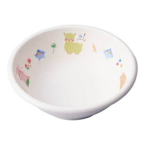 メラミン食器 アルパカーナ 白 丸小鉢 KD-201-ALW