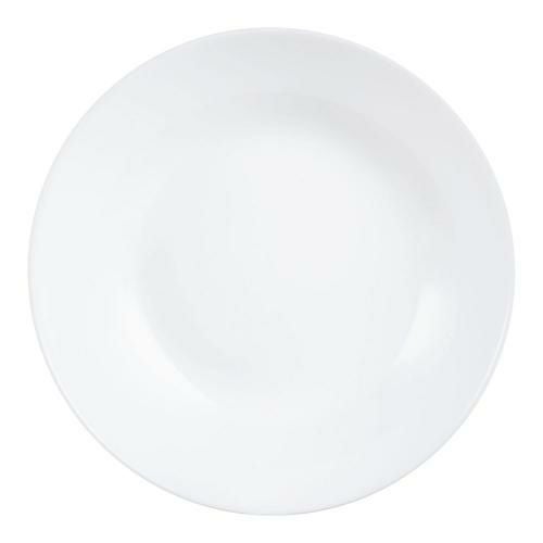 エボリューションホワイト スーププレート P0447 26cm