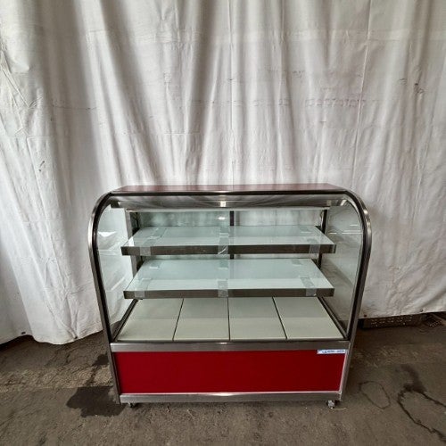 【中古】冷蔵ショーケース 大穂製作所 OHGU-Tf-1200B 幅1200×奥行500×高さ1150 【送料別途見積】【製菓製パン堺センター在庫】