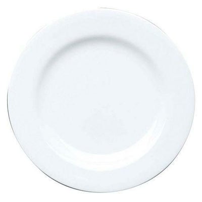 ファッションホワイト 18cm プレート FM900-208