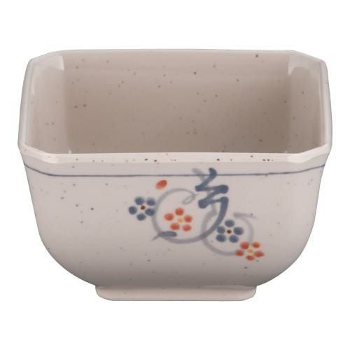 メラミン「かりん」角鉢 M-345-K