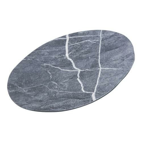 リッジ・ディナーウェア リムレスプレート 53104 ソープストーン