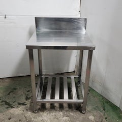 中古】作業台 BGあり 幅600×奥行600×高さ800 【送料別途見積】【業務用 