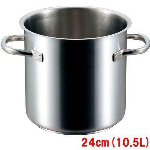 ステンレス寸胴鍋 パデルノ 1001 (蓋無) 24cm 