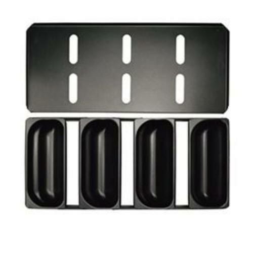 フッ素加工シュトーレン型 4連 SN2137 単品約230×100×70