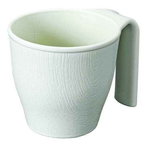 木目マグカップ(目盛付) NK-280LG Lグリーン