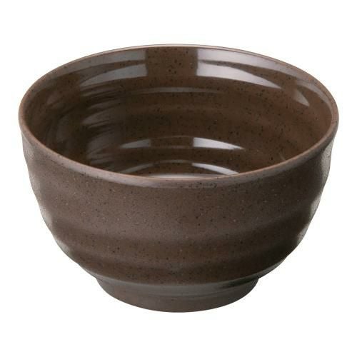 マイン メラミンウェア 茶 飯器 小 M11-579