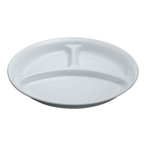 高強度磁器 ホワイト WH-028 仕切皿