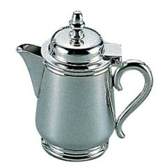 H 洋白 東型 ミルクポット 7人用 三種メッキ