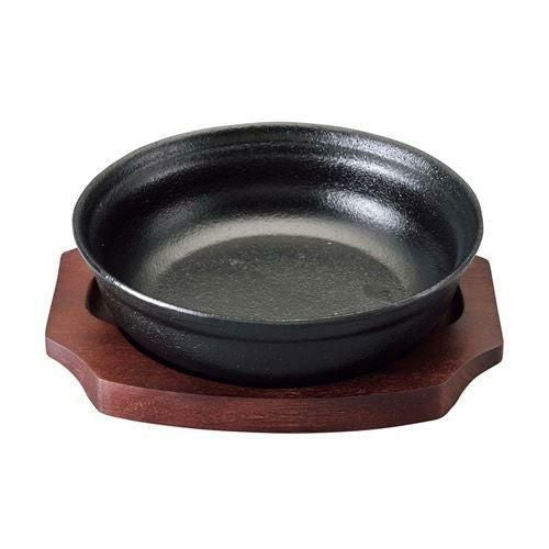 【SN 鉄 ひとり鍋 丸】 高さ50(mm)【グループA】