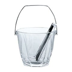 【ガラス アイスペール サージュ M-6830】 高さ130(mm)【グループA】