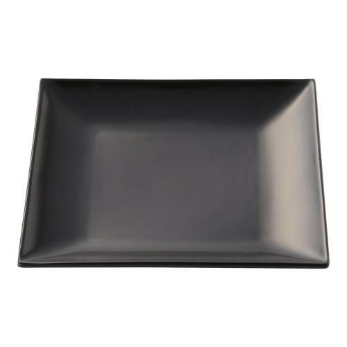 スパッツィオ スクエア プレート 黒 (M)7 3/4インチ