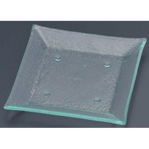 タイガーグラス スクエアプレート 185 163-194-02 クリア