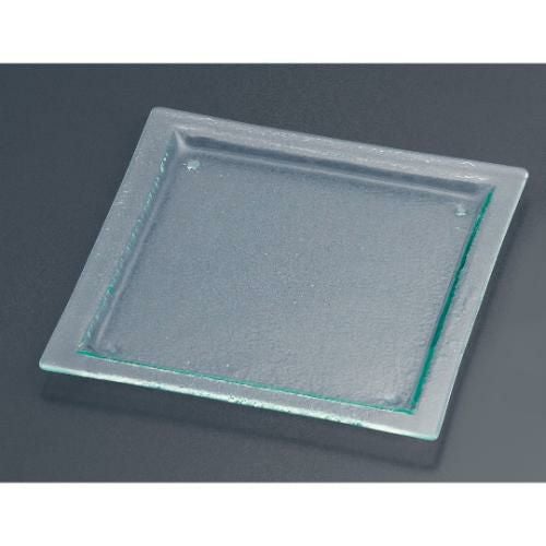 タイガーグラス スクエアプレート280 162-191-01 クリア