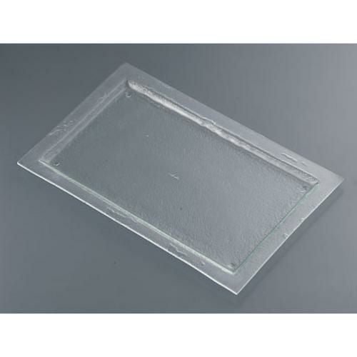 タイガーグラス レクタンギュラープレート 061-192-11 クリア