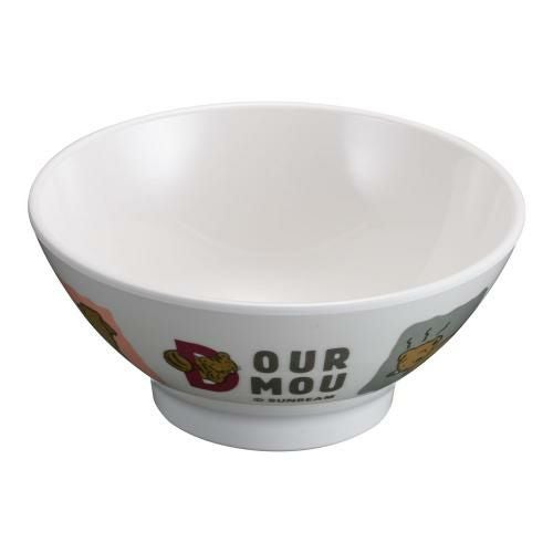 メラミンお子様食器「デュールムー」 茶碗 MC-1B-DM