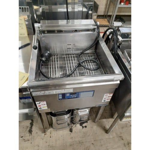 中古】電気フライヤー 押切電機 OF-23N 幅550×奥行600×高さ800 【送料