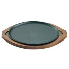 【アサヒ 鉄 ステーキ皿 A-105-38 慶長】 幅288×奥行208(mm)【グループA】