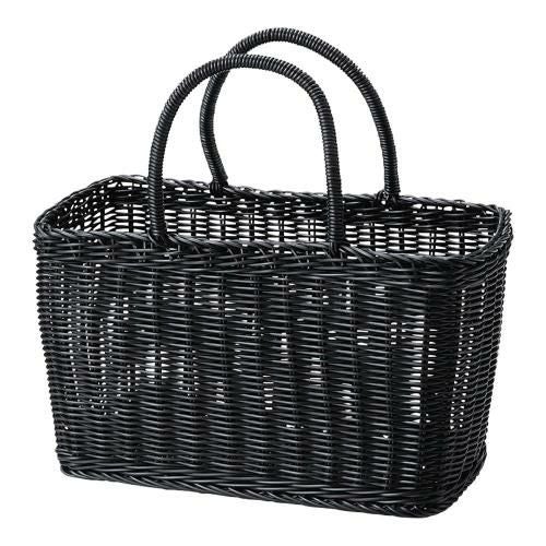 抗菌PP湯かご 大 91-17 ブラック