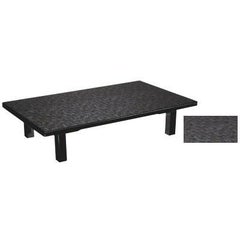 和風テーブル 座卓 1-919-52 メラミン 唐彩(折足)