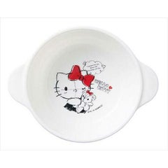 【お子様食器 ハローキティ スープ皿 CB-32 106835】 幅108×奥行138×高さ48(mm)【グループA】
