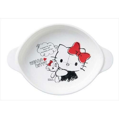 【お子様食器 ハローキティ 小皿 CB-34 106842】 幅166×奥行112×高さ30(mm)
