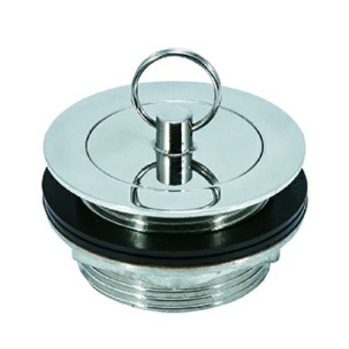 共栓 ステンレスロストワックス製 G1-1/2ネジ TO-184R/40A Φ63×H42mm