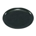 おぎそチャイナ ディナー皿 26cm 3309 ブラック