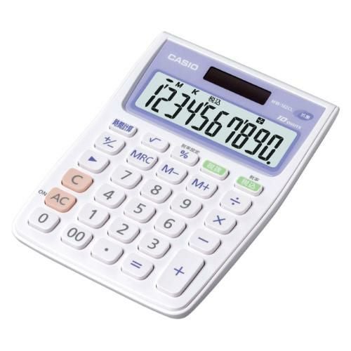 カシオ 抗菌電卓 MW-102CL-N (10桁)