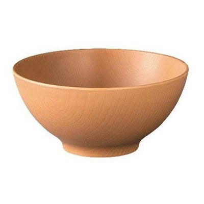 メラミン食器 ウォールナ ボール 15cm WD-40-LBR ライトブラウン